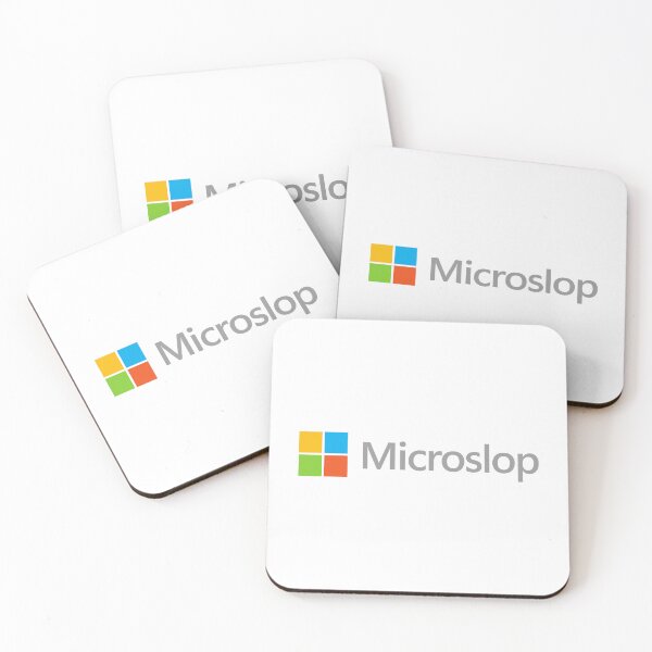 Item preview, Microslop designed and sold by thegreat-batsby.