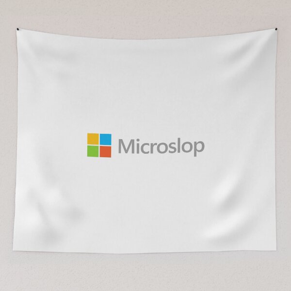 Item preview, Microslop designed and sold by thegreat-batsby.