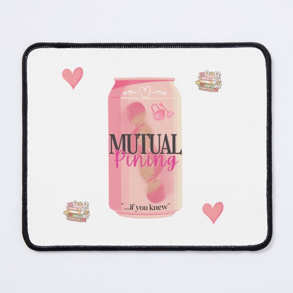 Item preview, Mutual Pining | Trope in a Can designed and sold by Nyxander's Bookish Catalogue.
