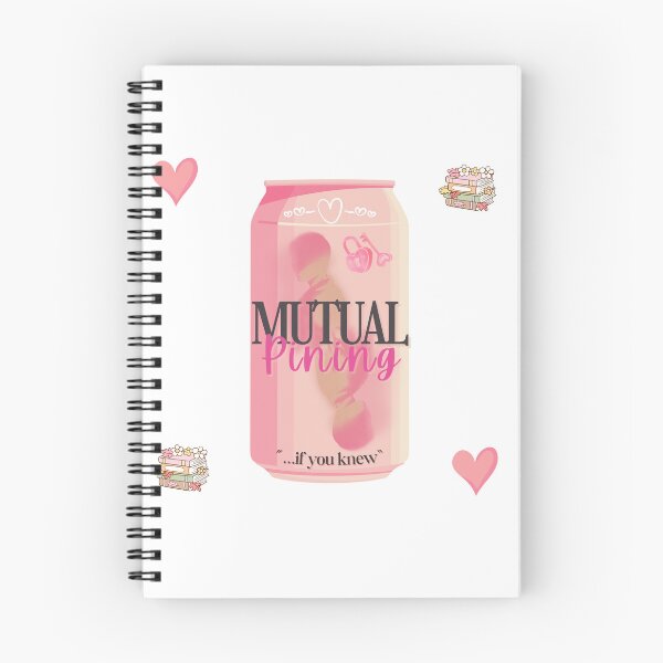 Item preview, Mutual Pining | Trope in a Can designed and sold by Nyxander's Bookish Catalogue.