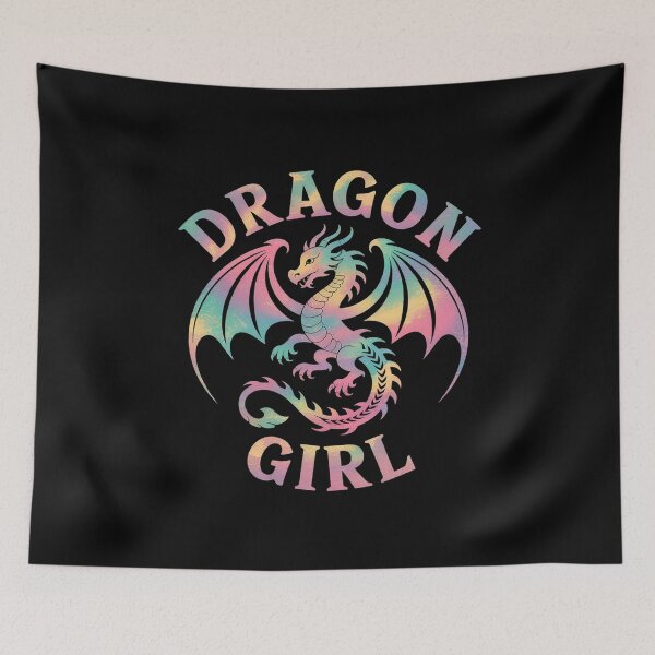 Item preview, Dragon Girl Just a girl Who Loves Dragons Lover Themed  designed and sold by MythWoot.