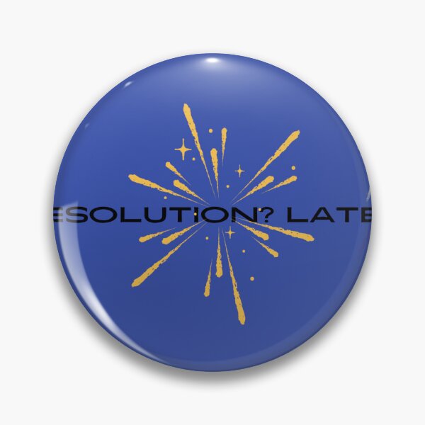 Item preview, Funny New Year Resolution Quote designed and sold by SindhujaArts.
