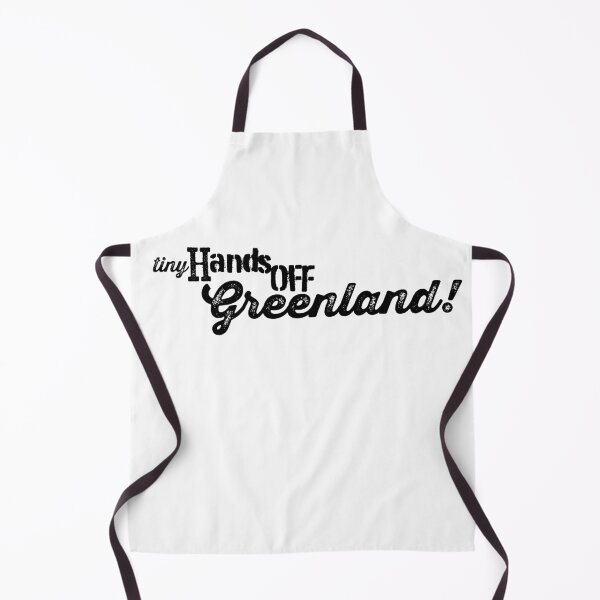 Item preview, Tiny Hands Off Greenland! (Black) designed and sold by BANDOFSCRIBBLE Hollywood.