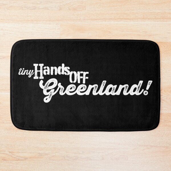 Item preview, Tiny Hands Off Greenland! designed and sold by BANDOFSCRIBBLE Hollywood.