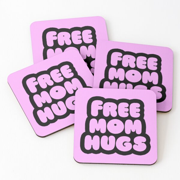 Item preview, Free Mom Hugs - Transparent Black designed and sold by sillyjess.