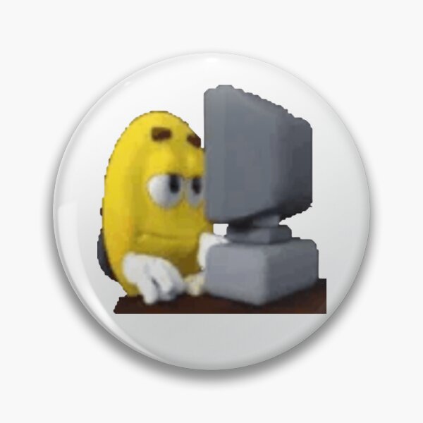 Item preview, cursed emoji computer working designed and sold by LetUsBeSoup.