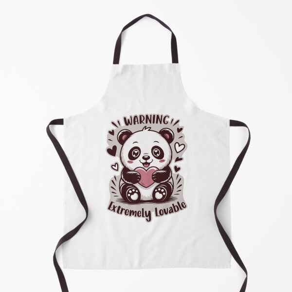 Item preview, Warning: Extremely Lovable Panda Valentine Design designed and sold by FatCatCD.