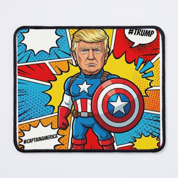 Item preview, The Patriot President - Retro Comic Book Style designed and sold by Jonathas0989.