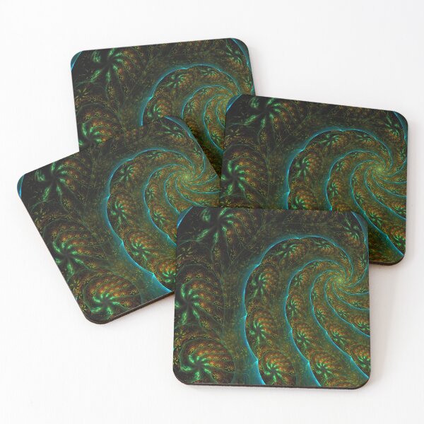 Item preview, Viridian Web Vortex designed and sold by bloorose.