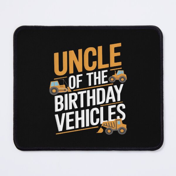 Item preview, Uncle Of The Birthday Boy Construction Excavator Bday designed and sold by PowAcademy.