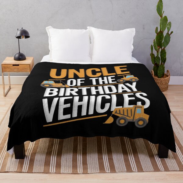 Item preview, Uncle Of The Birthday Boy Construction Excavator Bday designed and sold by PowAcademy.
