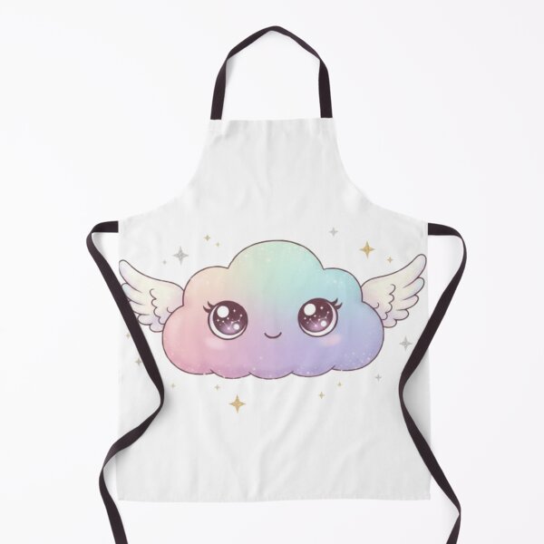Item preview, Cute Kawaii Pastel Cloud With Angel Wings designed and sold by Saurabh86.