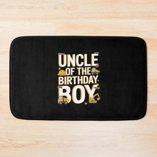Item preview, Uncle Of The Birthday Boy Construction Family Matching Bday  designed and sold by AquaKiev.