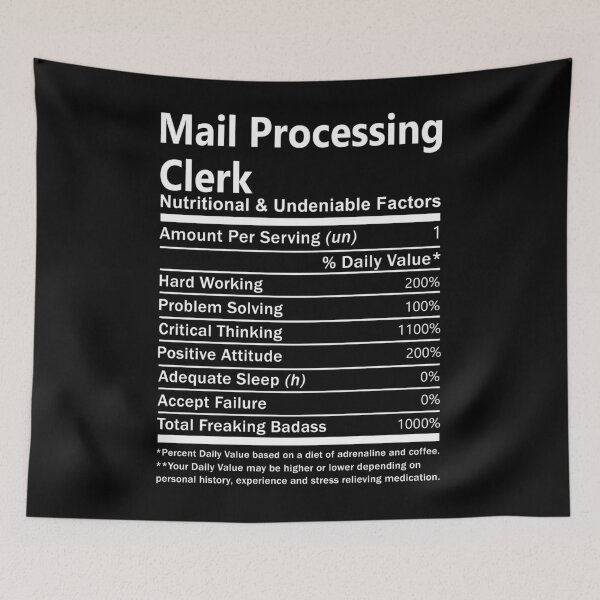 Item preview, Mail Processing Clerk designed and sold by felstore690.