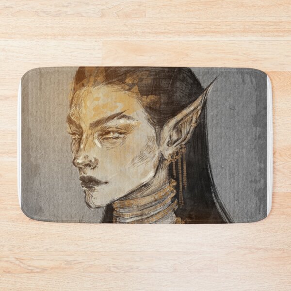 Item preview, FANTASY ELF WOMAN PORTRAIT AMBER designed and sold by LIS AND MELIVERSO.