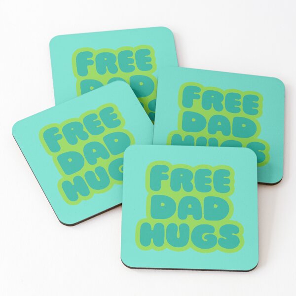 Item preview, Free Dad Hugs - Bermuda and Leaf designed and sold by sillyjess.
