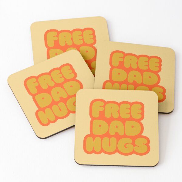 Item preview, Free Dad Hugs - Amber and Poppy designed and sold by sillyjess.