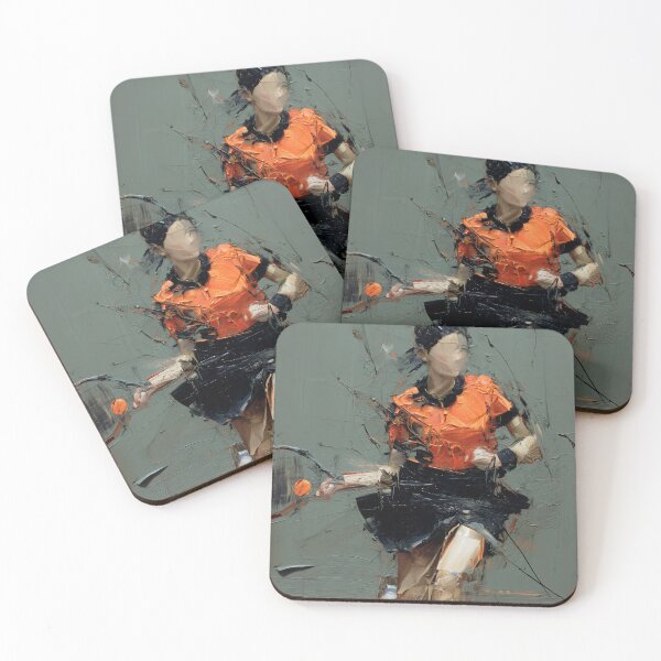 Item preview, Dynamic Tennis Player in Action designed and sold by lautir.