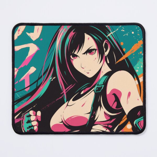 Item preview, Tifa Battle Ready Fantasy Fighter  designed and sold by AnimeArsenalPrints.