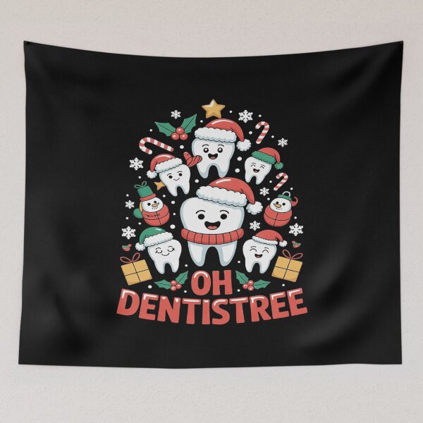 Item preview, Christmas Dentist Tree Dental Oh Dentistree Tooth Tree  designed and sold by MythWoot.