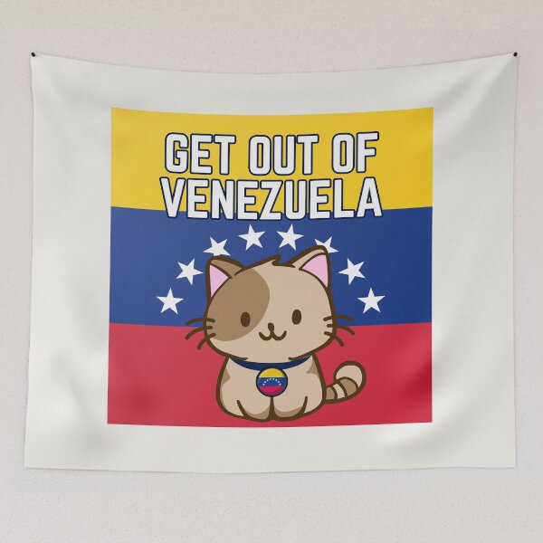 Item preview, Venezuelan Cat - Get out of Venezuela designed and sold by EvergreenRevolt.
