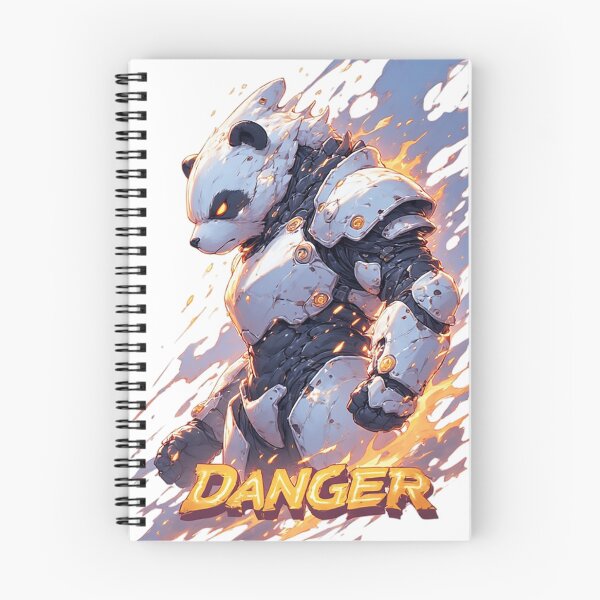 Item preview, Mecha Panda Warrior in Fiery Combat designed and sold by newvisionart191.