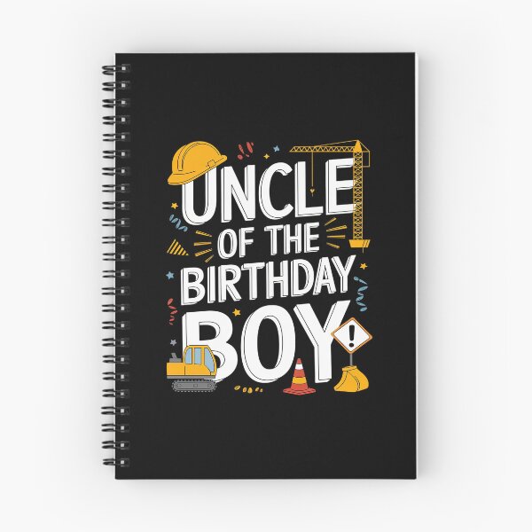 Item preview, Uncle of the Birthday Construction Worker Boy Crew Part  designed and sold by AquaKiev.