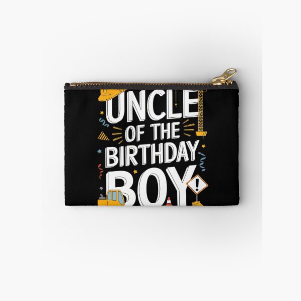 Item preview, Uncle of the Birthday Construction Worker Boy Crew Part  designed and sold by AquaKiev.