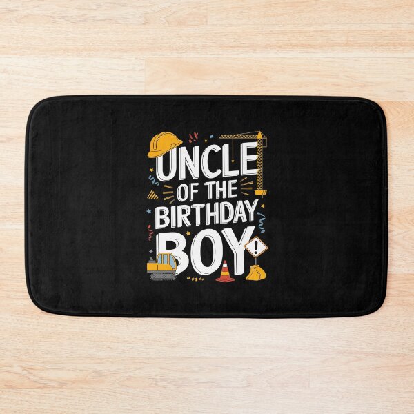 Item preview, Uncle of the Birthday Construction Worker Boy Crew Part  designed and sold by AquaKiev.