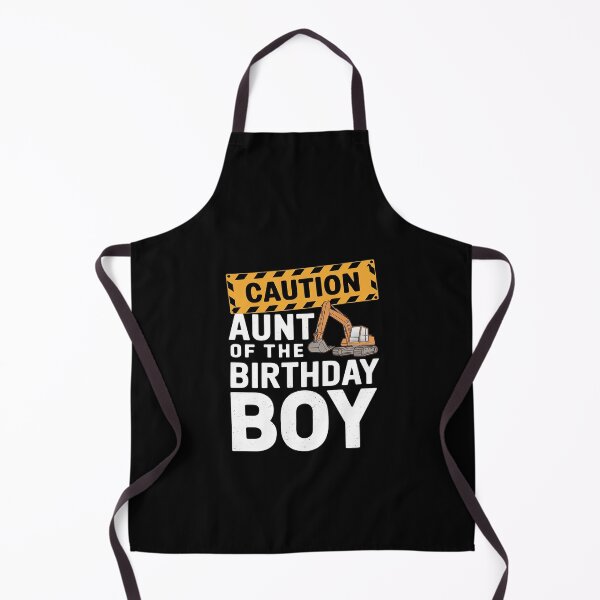 Item preview, vehicle construction excavator Aunt of the Birthday Boy designed and sold by PowAcademy.
