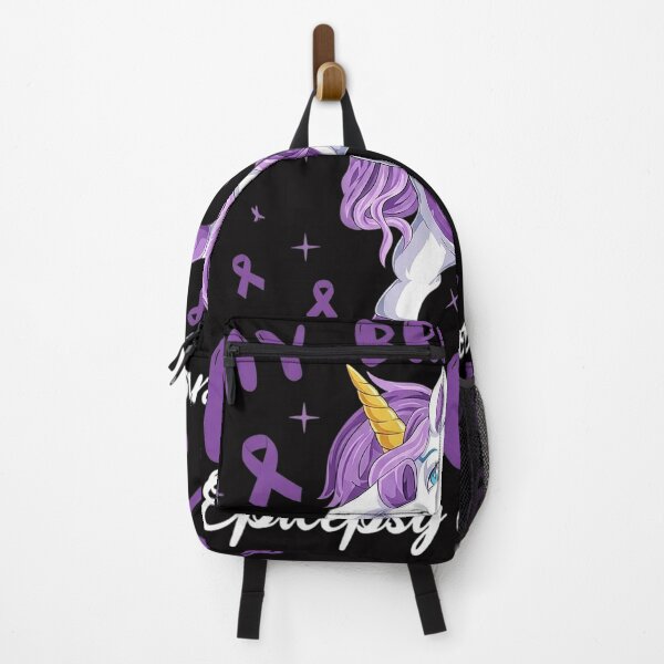 Item preview, My Brain Has Hiccups Epilepsy Awareness Day Dabbing Unicorn designed and sold by berniceschm.