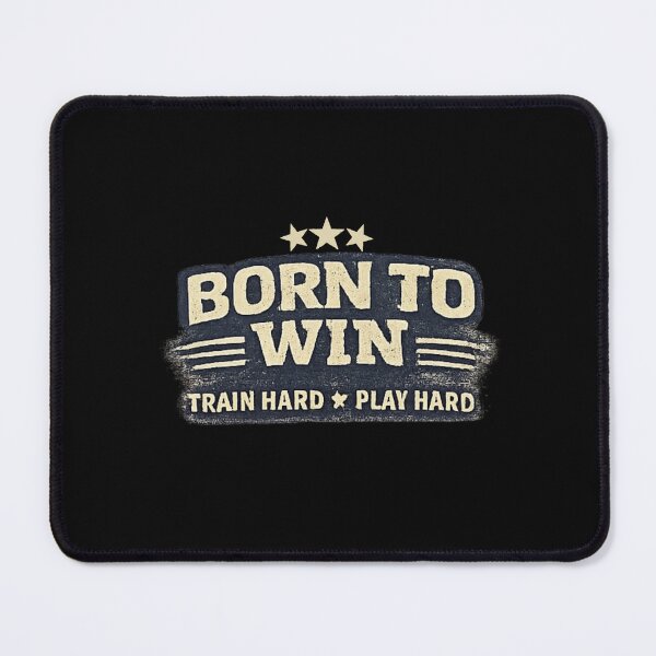 Item preview, Vintage Motivation Typography Design- Born to Win designed and sold by LoudVictory.