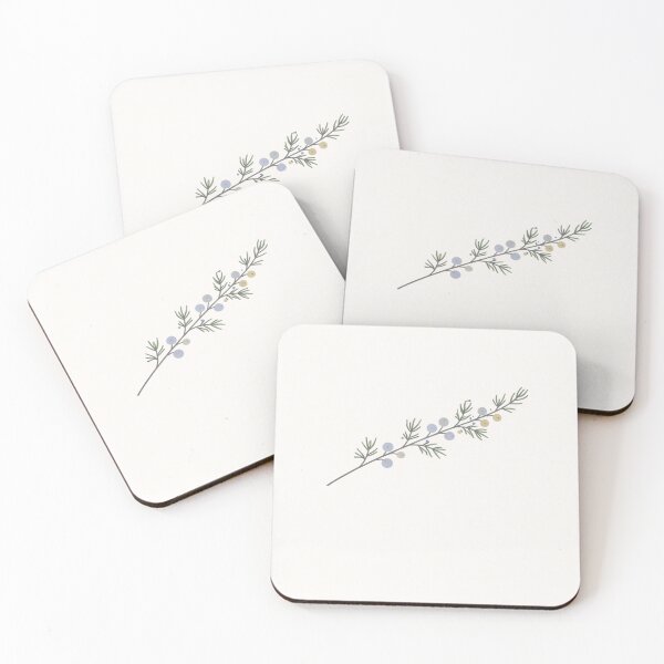 Item preview, Scandinavian Juniper Berry Nursery Wall Art – Minimalist Botanical designed and sold by Planthem.