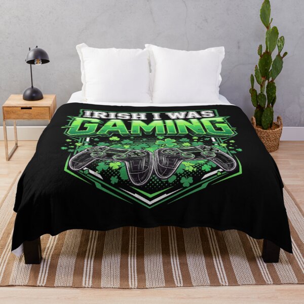 Item preview, Irish I was Gaming Ireland Gamer Irish Gaming Youth Boys designed and sold by clothesy7.