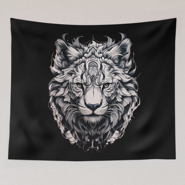 Item preview, Lion’s Crown Blk designed and sold by UrbanPrts.