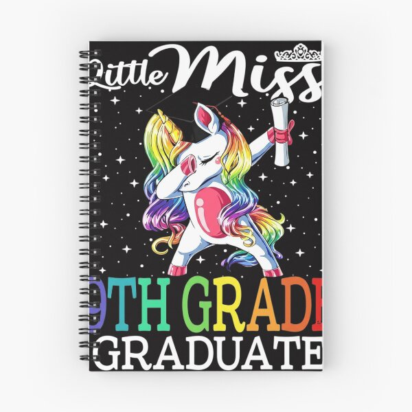 Item preview, Little Miss 9th Grade Graduate Unicorn Graduation Day designed and sold by sonlylya.