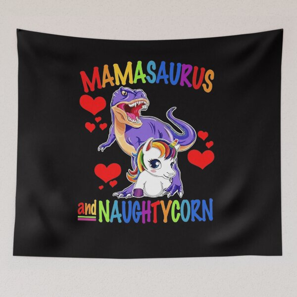 Item preview, Mamasaurus and Unicorn - Mother's Day designed and sold by sonlylya.