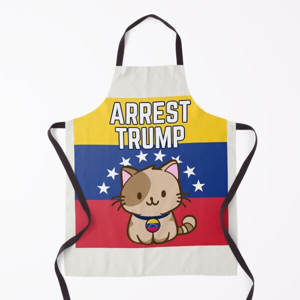 Item preview, Venezuelan Cat - Arrest Trump designed and sold by EvergreenRevolt.