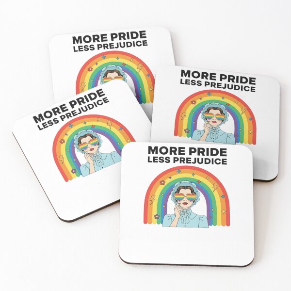 Item preview, More Pride Less Prejudice LGBT Pride Month More Pride designed and sold by MS Pod Studio.