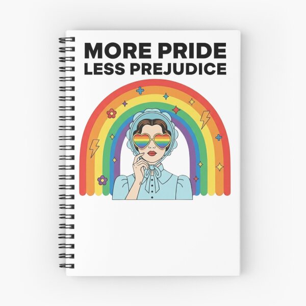 Item preview, More Pride Less Prejudice LGBT Pride Month More Pride designed and sold by MS Pod Studio.
