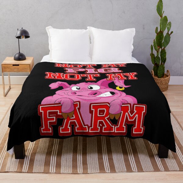 Item preview, Not my pig not my farm/ Fried Like Pork 420 designed and sold by TheEndDesign.