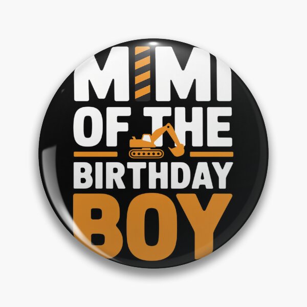Item preview, vehicle construction excavator Mimi of the Birthday Boy  designed and sold by PowAcademy.