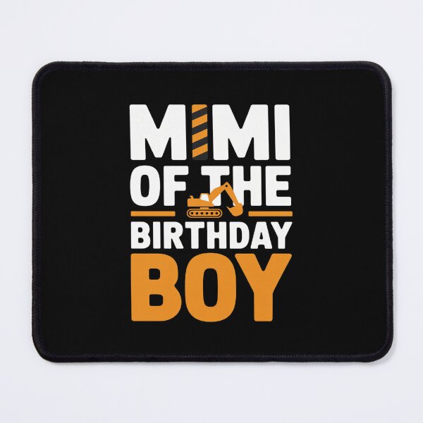 Item preview, vehicle construction excavator Mimi of the Birthday Boy designed and sold by PowAcademy.