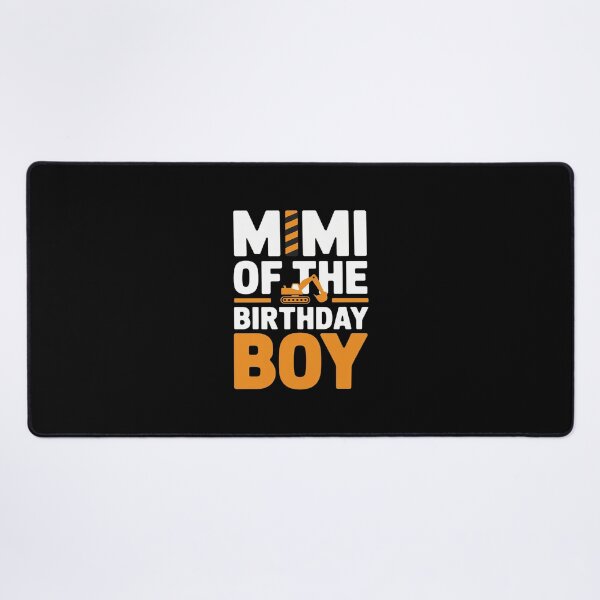 Item preview, vehicle construction excavator Mimi of the Birthday Boy designed and sold by PowAcademy.