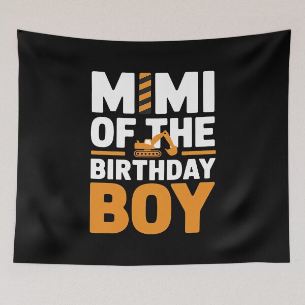 Item preview, vehicle construction excavator Mimi of the Birthday Boy  designed and sold by PowAcademy.