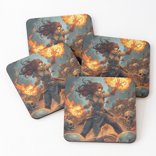 Item preview, Femme Fire A designed and sold by AbstractAnom.