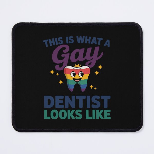 Item preview, Gay Dentist Pride Month Rainbow Tooth LGBT Dentistr designed and sold by MythWoot.