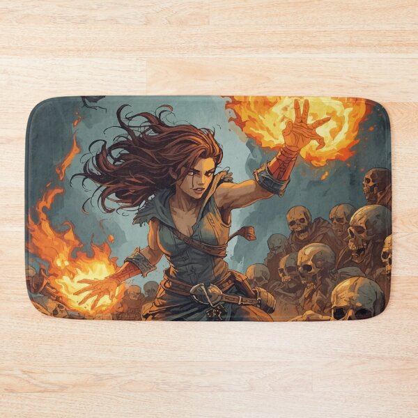Item preview, Femme Fire A designed and sold by AbstractAnom.