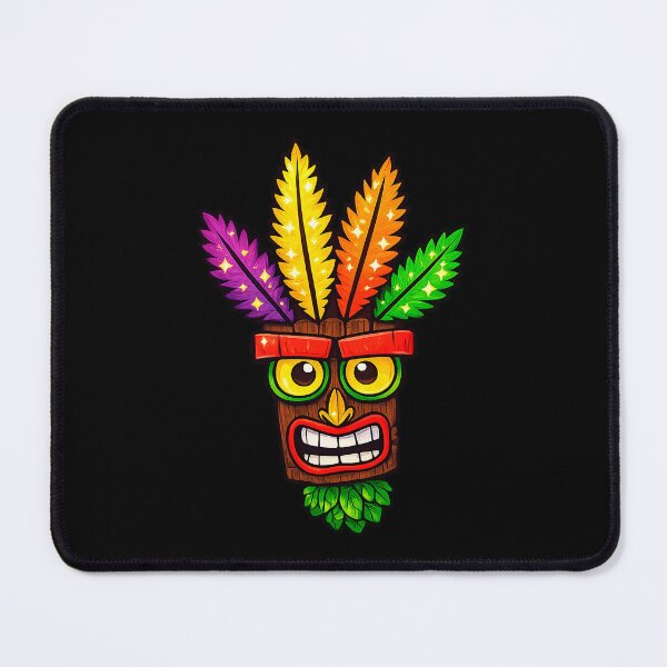 Item preview, Crash Aku Aku Mask Illustration designed and sold by DogLord.
