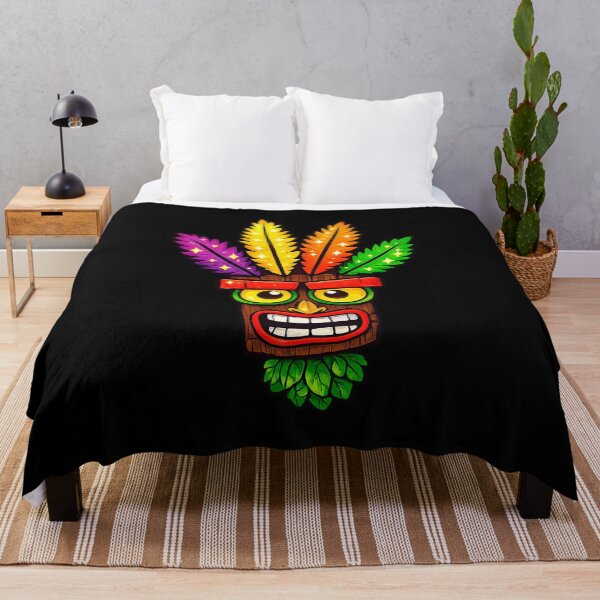 Item preview, Crash Aku Aku Mask Illustration designed and sold by DogLord.